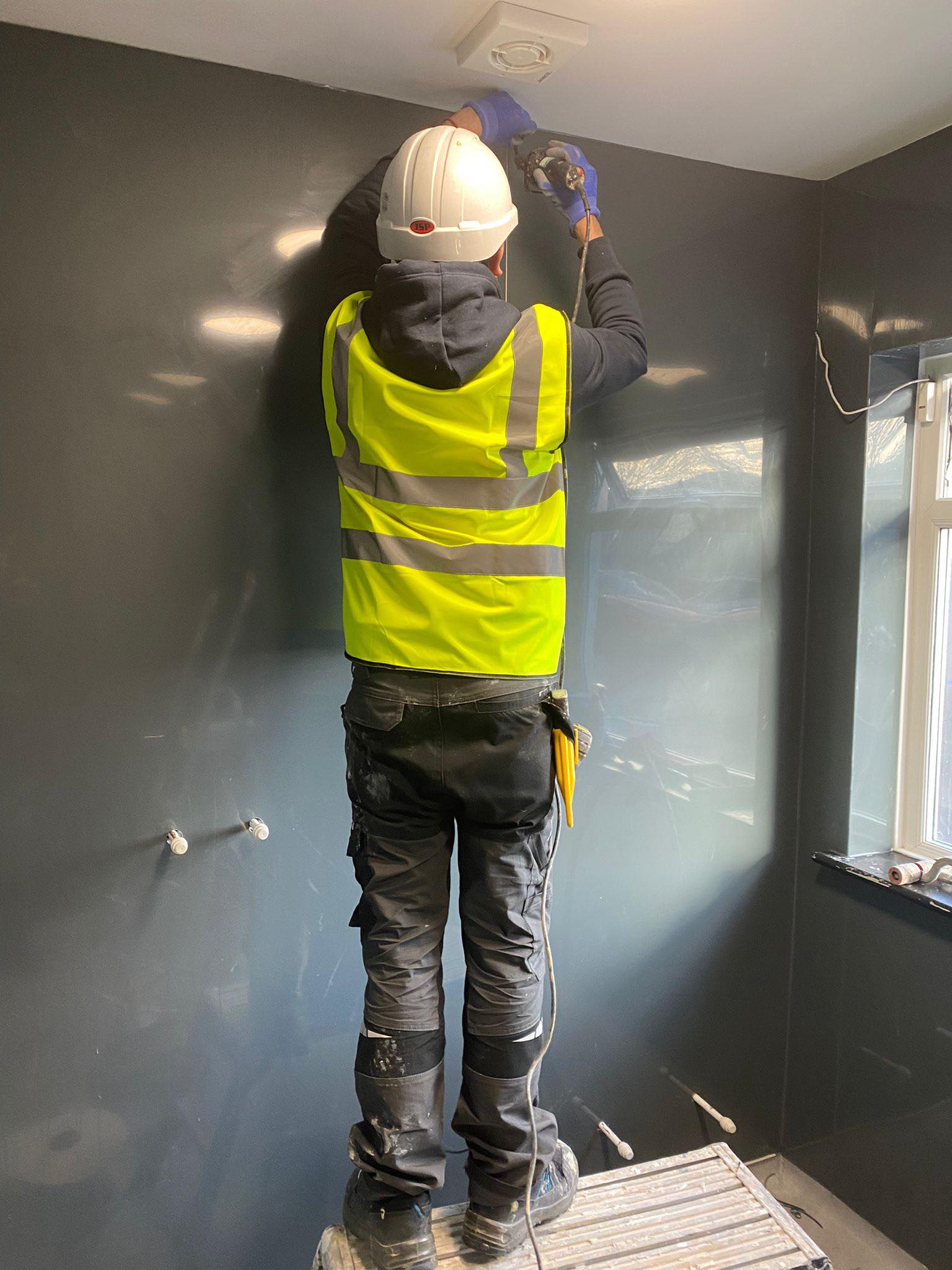 Hygienic ceiling panels project by Hygienic Clad