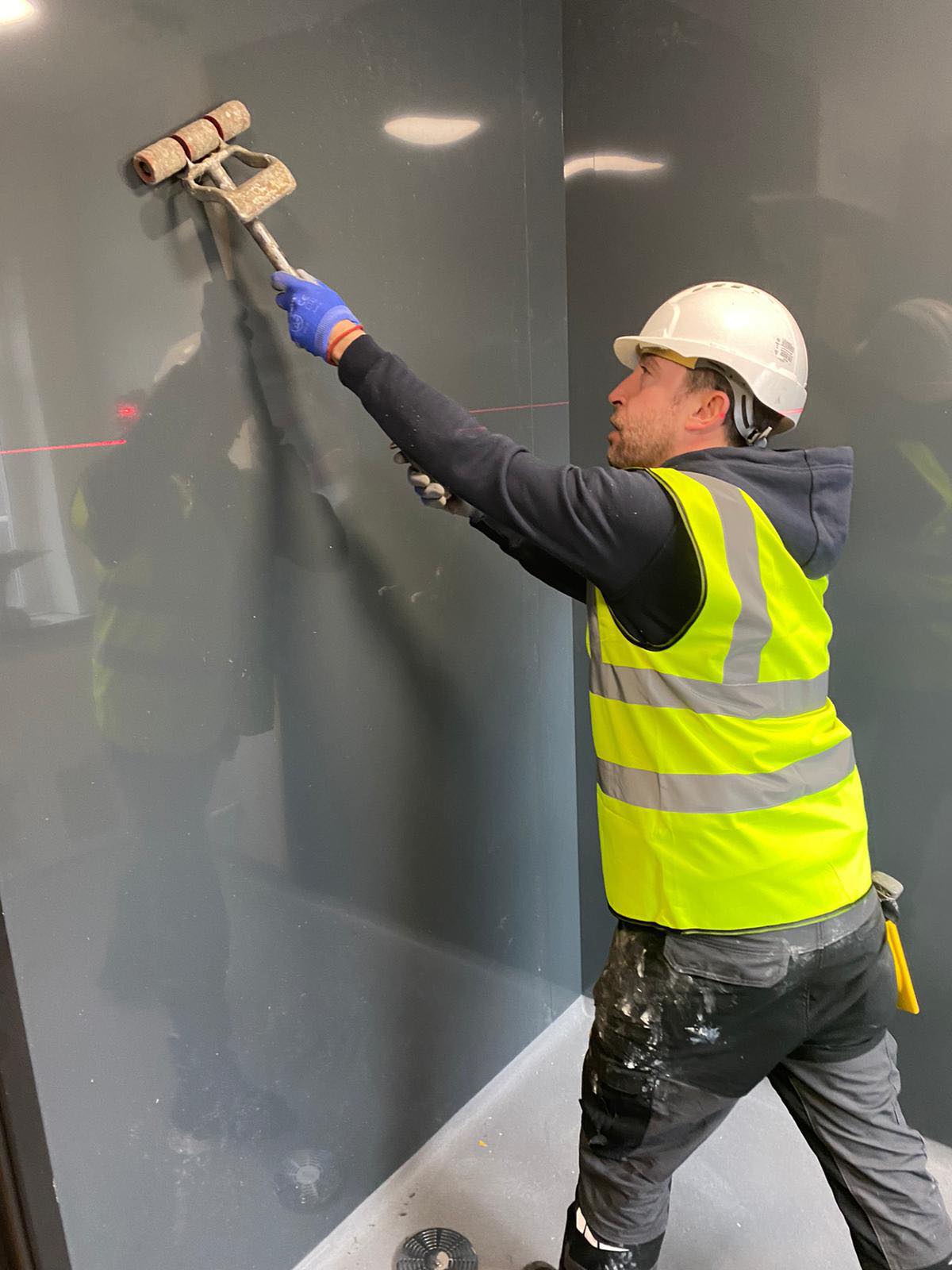 Hygienic wall cladding project by Hygienic Clad